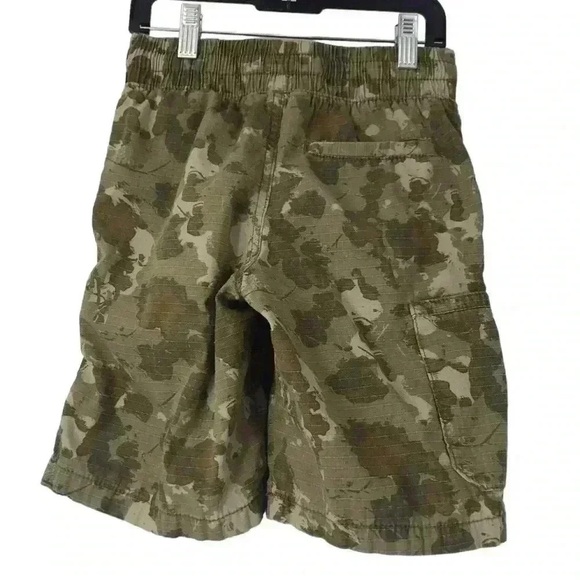 Lucky Brand Boys Small Camo Cotton Cargo Shorts Drawstring Pull-On Summer Casual - Picture 5 of 8